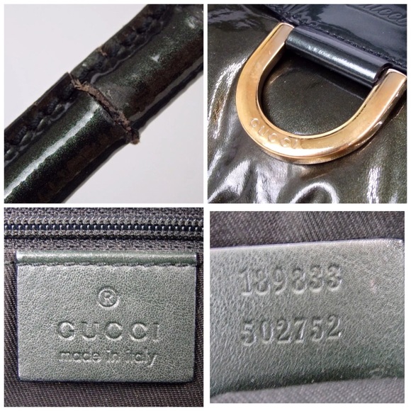 Gucci Enamel Canvas Shoulder Bag - Picture 8 of 8